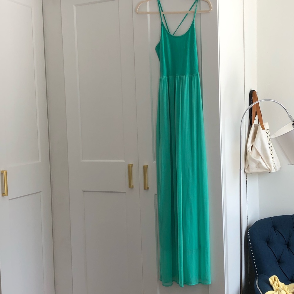 Nordstrom’s Seafoam Green Maxi Dress